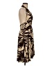 Together 100% Polyester Print Brown Cocktail Dress Size M - photo 4