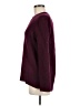 Banana Republic Solid Burgundy Pullover Sweater Size M - photo 5