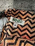 Kenzo Animal Print Brown Gold Cocktail Dress Size EU (FR) 36 / US 4 - photo 7