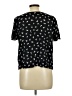 SO 100% Rayon Black Short Sleeve Blouse Size L - photo 2