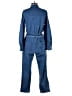 Old Navy 100% Cotton Blue Jumpsuit Size M - photo 2