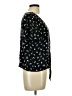 SO 100% Rayon Black Short Sleeve Blouse Size L - photo 4