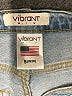 Vibrant M.I.U Color Block Blue Jeans Size 26 waist - photo 7
