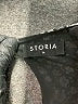 Storia 100% Polyester Stars Black Cocktail Dress Size M - photo 7
