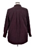 Talbots 100% Cotton Burgundy Long Sleeve Button-Down Shirt Size 2X - photo 2