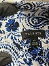 Talbots 100% Viscose Paisley Blue Long Sleeve Blouse Size XS - photo 7