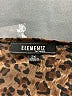 Elementz Animal Print Brown Short Sleeve Blouse Size 2X - photo 7