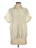Universal Thread Ivory Short Sleeve Blouse Size S - photo 1