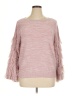 Soho 100% Acrylic Pink Pullover Sweater Size XL - photo 1