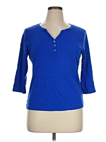 Karen Scott 3/4 Sleeve T-Shirt (view 1)