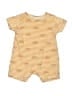 Mini Bean Yellow Short Sleeve Onesie Size 0-3 mo - photo 1