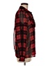 QMack 100% Polyester Plaid Red Long Sleeve Blouse Size M - photo 4