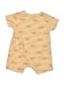 Mini Bean Yellow Short Sleeve Onesie Size 0-3 mo - photo 2