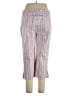 MNG Stripes White Casual Pants Size XL - photo 2