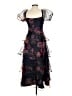 Lulus 100% Polyester Floral Black Cocktail Dress Size S - photo 2