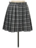 Cali1850 Plaid Gray Casual Skirt Size L - photo 1