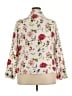 Tahari Floral Ivory Jacket Size 2X - photo 2