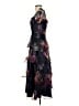 Lulus 100% Polyester Floral Black Cocktail Dress Size S - photo 5