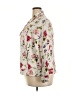 Tahari Floral Ivory Jacket Size 2X - photo 5