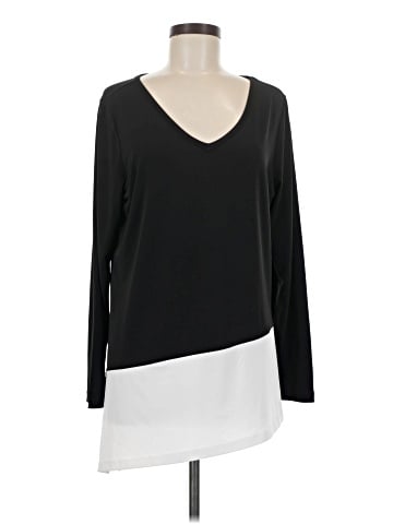 Susan Graver Long Sleeve Top (view 1)