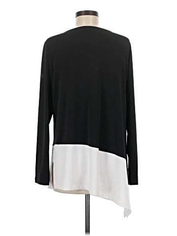 Susan Graver Long Sleeve Top (view 2)