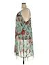 Soft Surroundings 100% Polyester Floral Teal Cocktail Dress Size 3X - photo 5