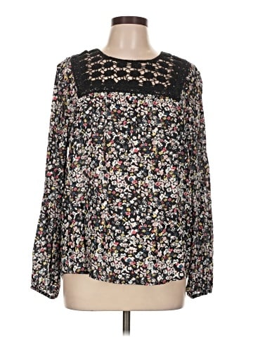 Caslon Long Sleeve Blouse (view 1)