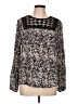 Caslon 100% Modal Black Long Sleeve Blouse Size L - photo 1