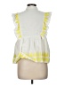 Marie Oliver Yellow Sleeveless Blouse Size M - photo 2