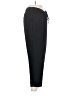 Ann Taylor LOFT 100% Polyester Solid Black Casual Pants Size L - photo 4