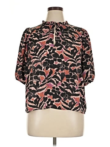 Evereve Short Sleeve Blouse (view 1)