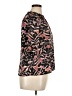 Evereve 100% Polyester Animal Print Pink Short Sleeve Blouse Size XL - photo 4