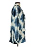 Zara 100% Polyester Tie-dye Blue Blazer Size S - photo 4
