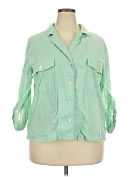J.Crew 3/4 Sleeve Button-Down Shirt (view 1)
