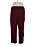 Dennis by Dennis Basso Solid Burgundy Casual Pants Size 1X - photo 1