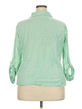 J.Crew 3/4 Sleeve Button-Down Shirt (view 2)