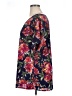 C established 1946 Floral Red Short Sleeve Blouse Size 14/16W - photo 5
