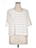 Mudd Ivory Short Sleeve Top Size XL - photo 1