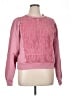 Pilcro 100% Cotton Paisley Pink Pullover Sweater Size XL - photo 1