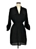 rue21 100% Polyester Solid Black Casual Dress Size M - photo 1