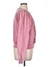 Pilcro 100% Cotton Paisley Pink Pullover Sweater Size XL - photo 4