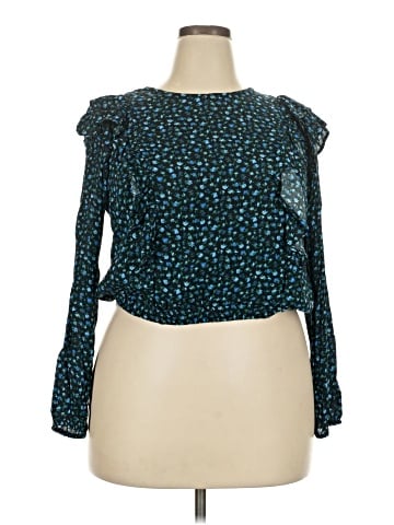 Wild Fable Long Sleeve Blouse (view 1)