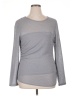 Robert Rodriguez Solid Gray Long Sleeve T-Shirt Size XL - photo 1