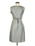 Seductions Solid Gray Cocktail Dress Size M - photo 2