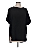 New Look 100% Polyester Black Short Sleeve Top Size 12 - photo 1