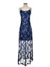 Fire Los Angeles Blue Cocktail Dress Size S - photo 1
