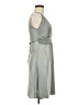 Seductions Solid Gray Cocktail Dress Size M - photo 4
