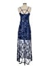 Fire Los Angeles Blue Cocktail Dress Size S - photo 2
