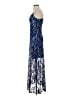Fire Los Angeles Blue Cocktail Dress Size S - photo 5
