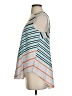 Deletta 100% Cotton Blue Sleeveless Blouse Size S - photo 5